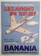 Affiche Originale Ancienne Banania Les Avions En Relief /rs414