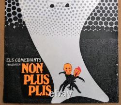 Affiche originale ancienne Els Comediants presenten Non Plus Plis /RS359