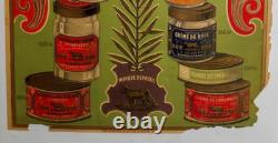 Affiche originale ancienne Fromagerie St. Michel L. G. Soubiran Bordeaux /RS403