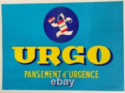 Affiche originale ancienne Pansement URGO /RS164