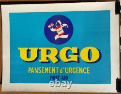Affiche originale ancienne Pansement URGO /RS164