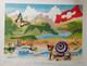 Affiche Originale Ancienne Suisse Vacances D'été /rs383