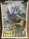Affiche Originale Ancienne Vd Take Care Arm&eacute;e Am&eacute;ricaine Par Schiffers /rs19