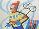 Affiche Originale Ancienne Collection Ski Chalet Sports D'hiver Alpes 1959