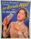 Affiche Originale Ancienne Les Biscuits Poult Sont Les Meilleurs! /rs465