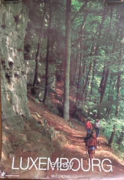 Affiche photo ancienne années 50-60 Luxembourg Mullerthal /RS377