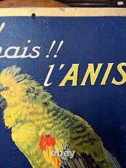 Affiche publicitaire originale 1915 Oui! Mais! L'ANIS Edouard Pernod R C LURE