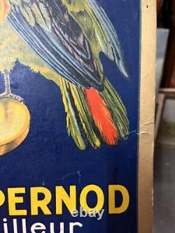 Affiche publicitaire originale 1915 Oui! Mais! L'ANIS Edouard Pernod R C LURE