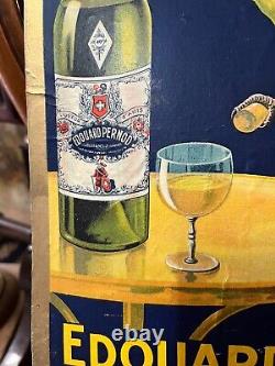 Affiche publicitaire originale 1915 Oui! Mais! L'ANIS Edouard Pernod R C LURE