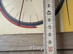 Affiche rééditée Dead stock Michelin Milano Memphis 60s Vélo Giro Savignac