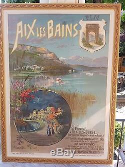 Affiches Aix les Bains P. L. M. Hugo d'Alesi