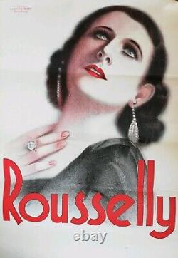 Affiches anciennes Rousselly, publicité, vintage, Belgium, décoration intérieur