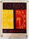 Affiches Anciennes Vintage En Lettres Exposition Toros Picasso, Vallauris 1955