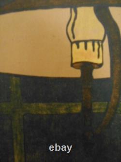 Affichette Ancienne Originale Francais Economisez Le Gaz
