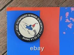 Air France original poster 1981, Roger Bezombes, Concorde, Ciel Air France Air France original poster 1981, Roger Bezombes, Concorde, Ciel Air France