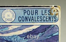 Alphonse Mucha Rare ancienne affiche'' Vin des Incas'' Epoque Art Nouveau. 1897