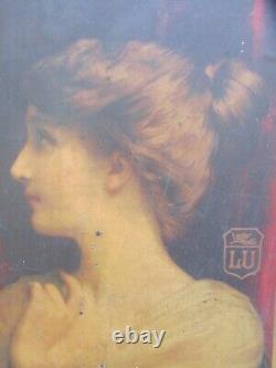 Ancien Carton Publicitaire Lefevre Utile Lu 1902