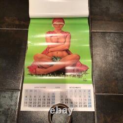 Ancien calendrier pin up Aslan 1974
