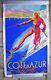 Ancienne Affiche Cote D' Azur Corse Ski Nautique Montagne 100 X 62.5 Studio Fer