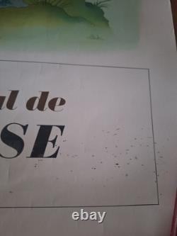 Ancienne Affiche 1975 Samivel, Parc National De La Vanoise. Poster. Vintage