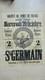 Ancienne Affiche Hippisme St Germain Societe De Sport De France Equitation