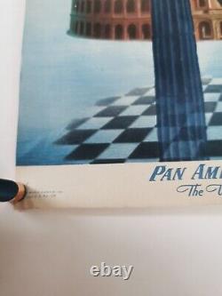 Ancienne Affiche Pan America