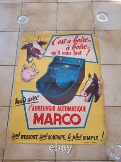 Ancienne Affiche Publicitaire Agricole
