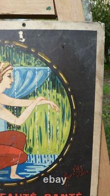 Ancienne Affiche Publicitaire Cartonnée Mysca Savon Vers 1925