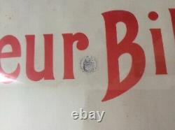 Ancienne affiche, BIBERON ROBERT, FIRMIN BONISSET, publicitaire, cadre