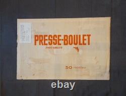 Ancienne affiche Magicien Piernay 1942 rare sous l'occupation WW2 signé au dos