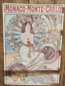 Ancienne affiche Monaco Monte-Carlo
