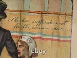 Ancienne affiche She has Suffered Most for the Common Cause