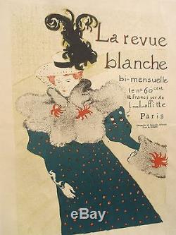 Ancienne affiche Toulouse-Lautrec les Maîtres de l'Affiche pl. N°82 old poster