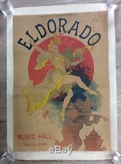 Ancienne affiche cheuret eldorado