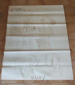 Ancienne affiche originale LE SOUVERAIN de Paul Bergé imp Camis début Xxème