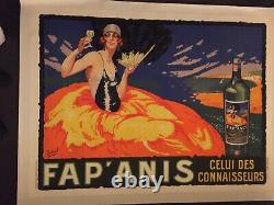 Ancienne affiche publicitaire FAPANIS