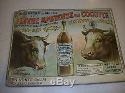 Ancienne affiche publicitaire LOUIS GALICE le sauveur de la ferme Cocotte