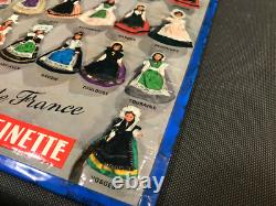 Ancienne affiche sur carton publicitaire biscottes Reinette pub commerce