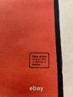 Ancienne grande affiche Monaco par Grün 70's