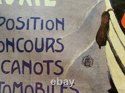 Ancienne grande affiche Monaco par Grün 70's