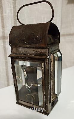 Ancienne lanterne ferroviaire allemande. 19ème siècle