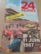 Andre Delourmel Affiche Ancienne Auto 24h 24 Heures Du Mans 1967 Vintage Poster