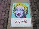 Andy Warhol Affiche Originale Marylin Monroe Expo Ludwig Museum 119 X 84,5cm