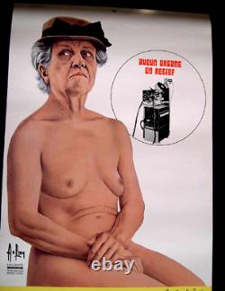 Aslan Franquin Soudi Rare Calendrier Anti Pin-up Socome 1973 Superbe État