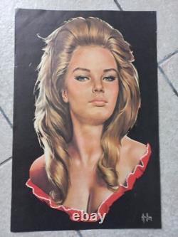 Aslan Lot De 6 Affiches Posters En Couleur Sur Fond Noir