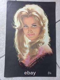 Aslan Lot De 6 Affiches Posters En Couleur Sur Fond Noir
