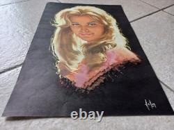 Aslan Lot De 6 Affiches Posters En Couleur Sur Fond Noir