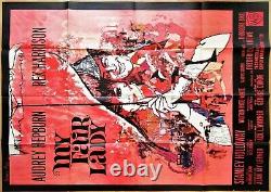 Audrey Hepburn MY FAIR LADY George Cukor Affiche Originale 120x160 cm Peak