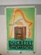 Autentique Affiche Ancienne Radio Ducretet Thomson