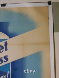 Authentique Affiche Ancienne